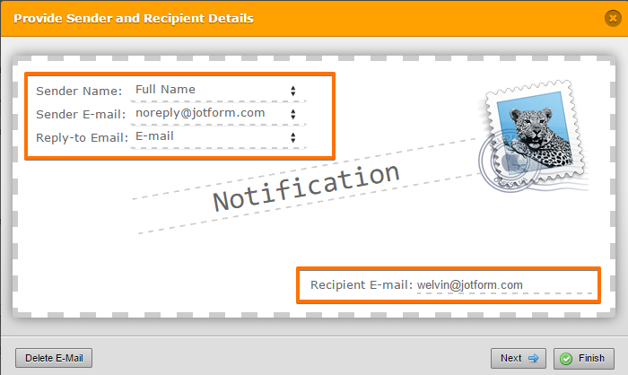 How do I get the forms sent to my email address? Image 1 Screenshot 30