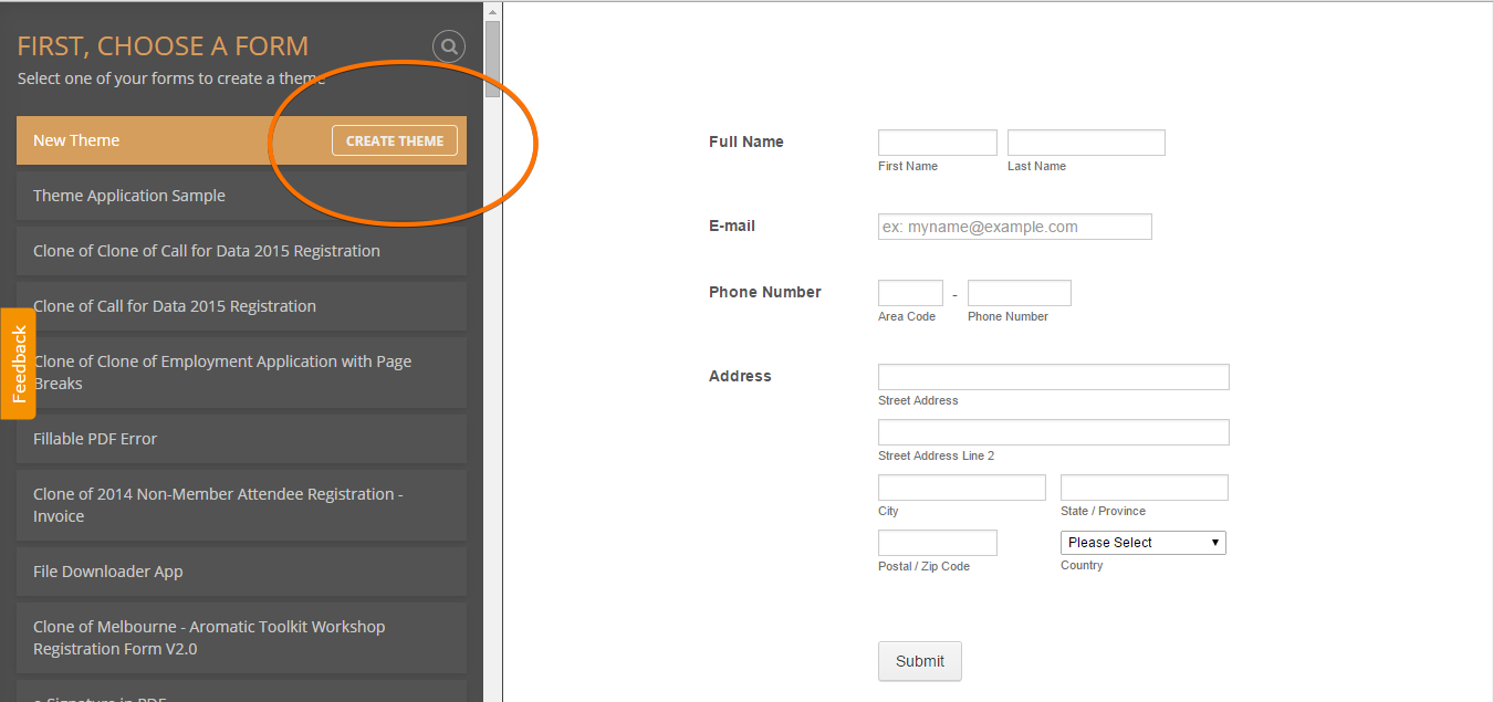 How to create a re usable themes for my forms? Image 1 Screenshot 30