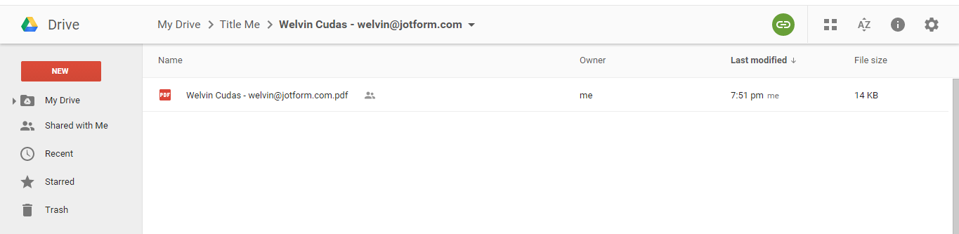 How to change the file name of the submission that is sent to Google Drive folder? Image 2 Screenshot 41