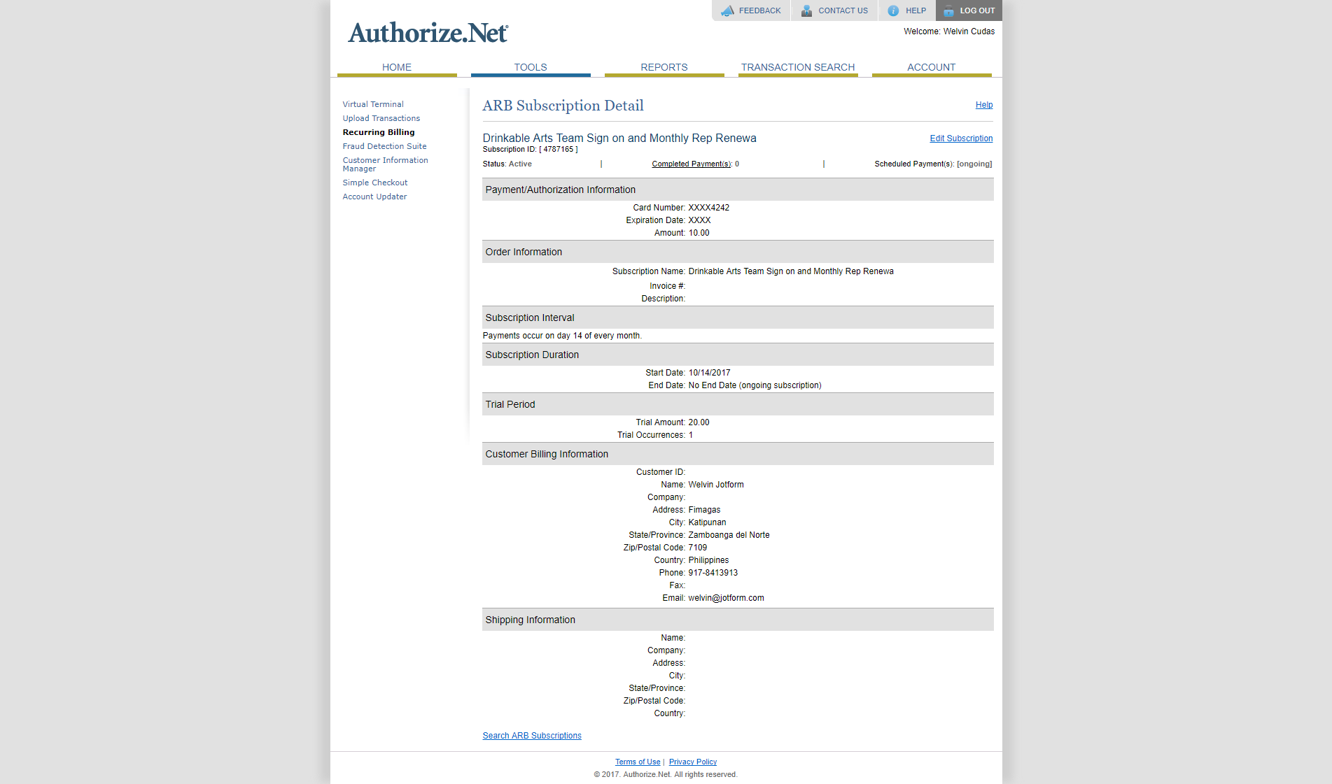 Authorize Screenshot 20