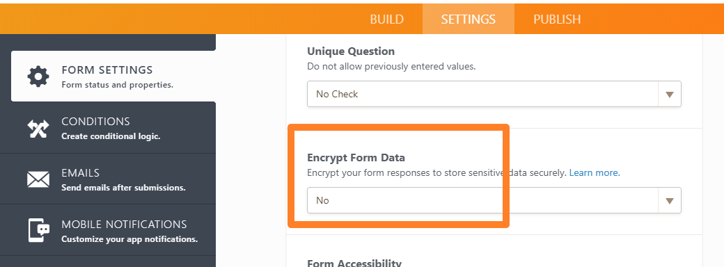 I only get the loading screen when trying to convert my form to ...