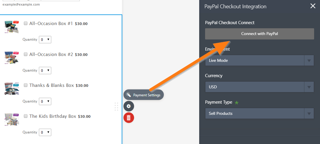 I created a form with Paypal checkout but I am getting the attached error Image 1 Screenshot 20