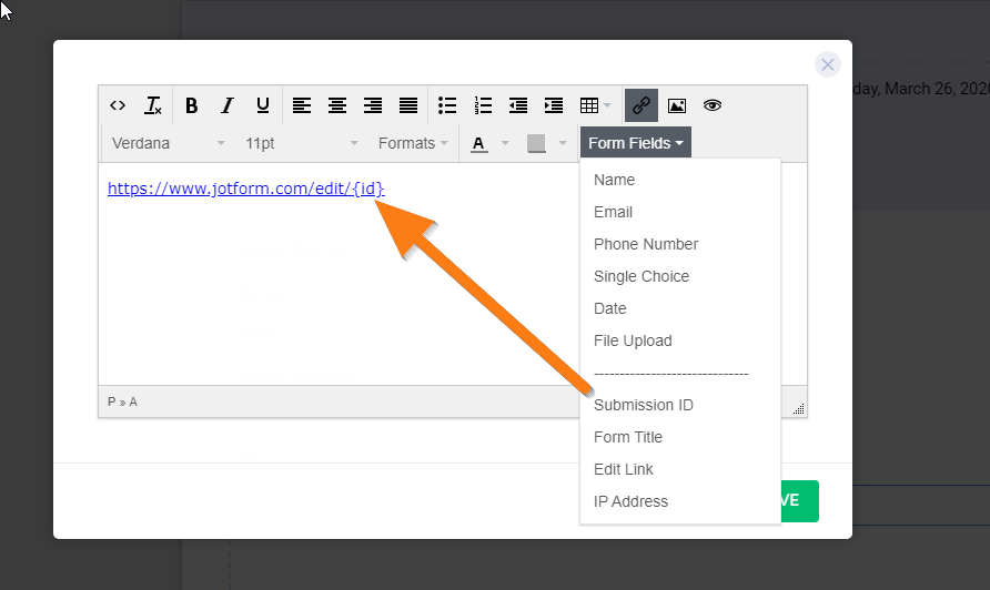 Ability to edit a document once submitted