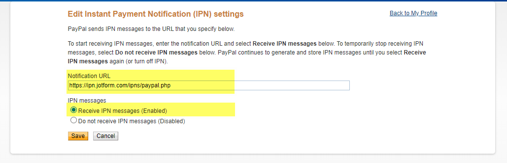 Како омогућити IPN на твом PayPal налогу Image-3
