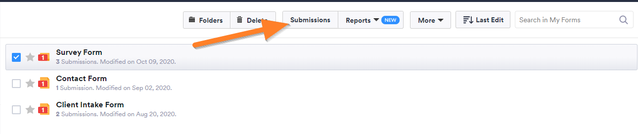 Miten muokata lomakevastauksia Image-1