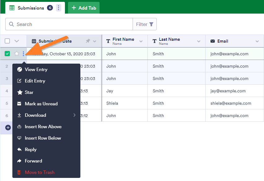 როგორ ვნახო ფორმის გამოგზავნილი მონაცემები Image-9