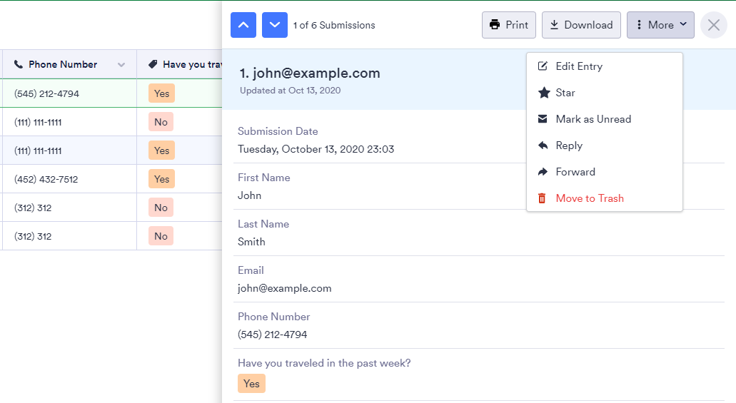 როგორ ვნახო ფორმის გამოგზავნილი მონაცემები Image-10