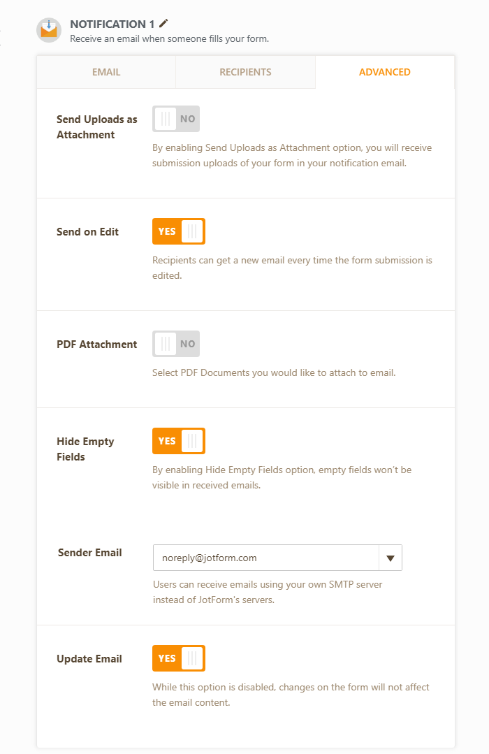 შეტყობინებისა და ავტომოპასუხე იმეილების პარამეტრების განმარტება Image-6