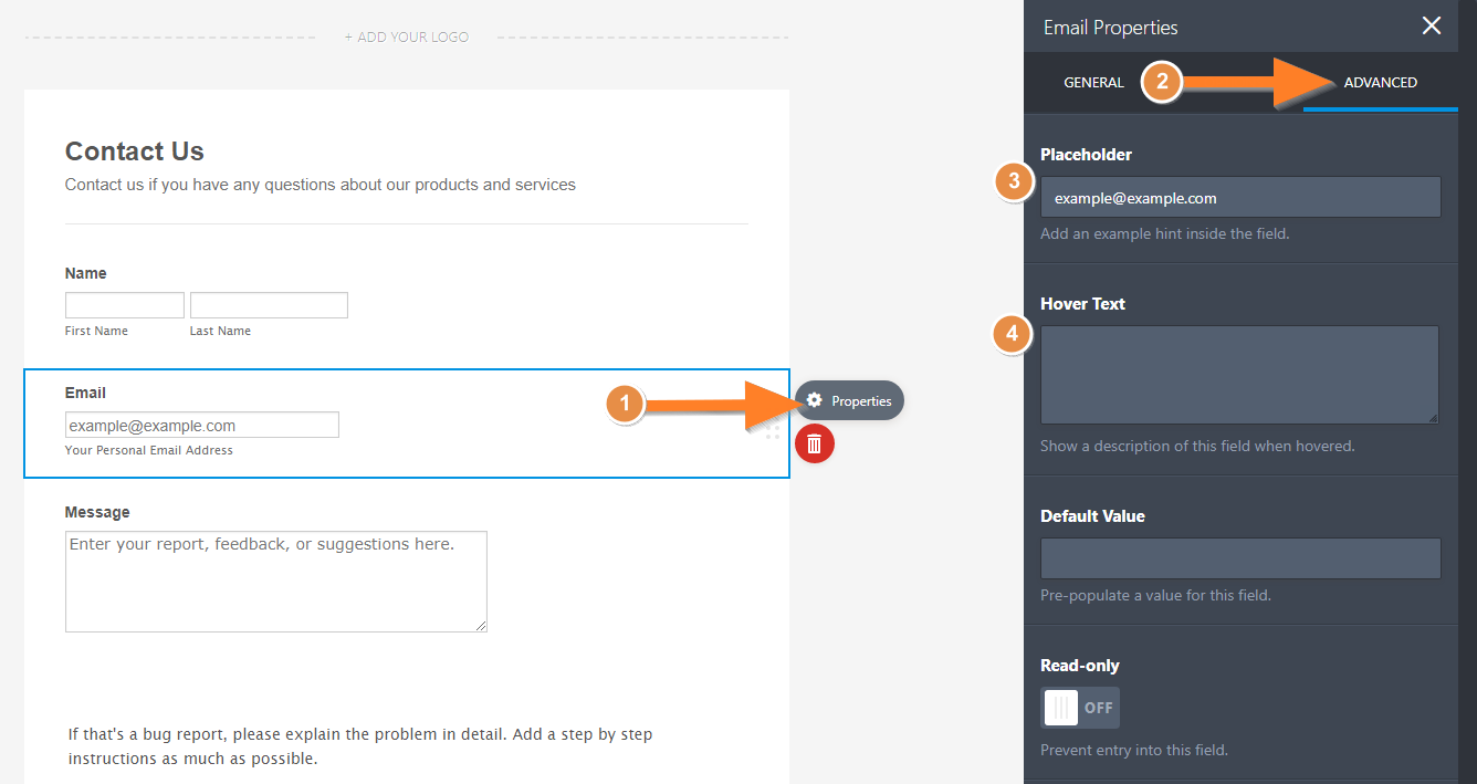 როგორ შევქმნა საკონტაქტო ფორმა Jotform-ში Image-7