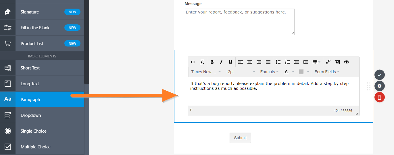 როგორ შევქმნა საკონტაქტო ფორმა Jotform-ში Image-8