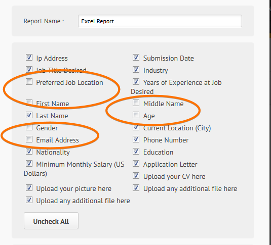 Why is the form report missing fields? Image 1 Screenshot 20