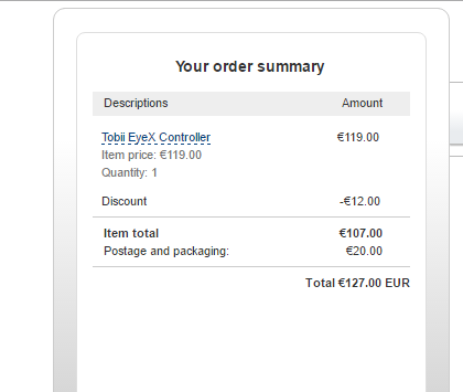 PayPal calculates VAT on original price, not discounted price Image 1 Screenshot 20