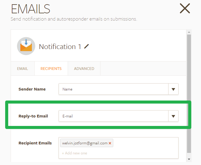 How can I make the email show that its coming from the user? Image 1 Screenshot 20