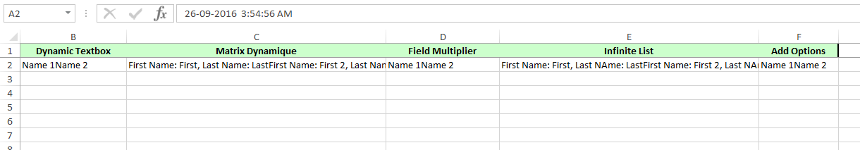 I want end user to fill in guest list fields on a form without adding new column for every entry Image 2 Screenshot 41