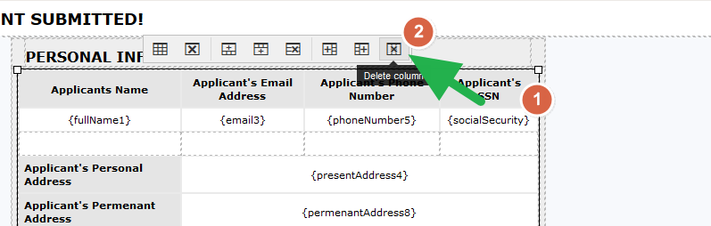 My email template has an extra field which is not part of the form Image 1 Screenshot 20