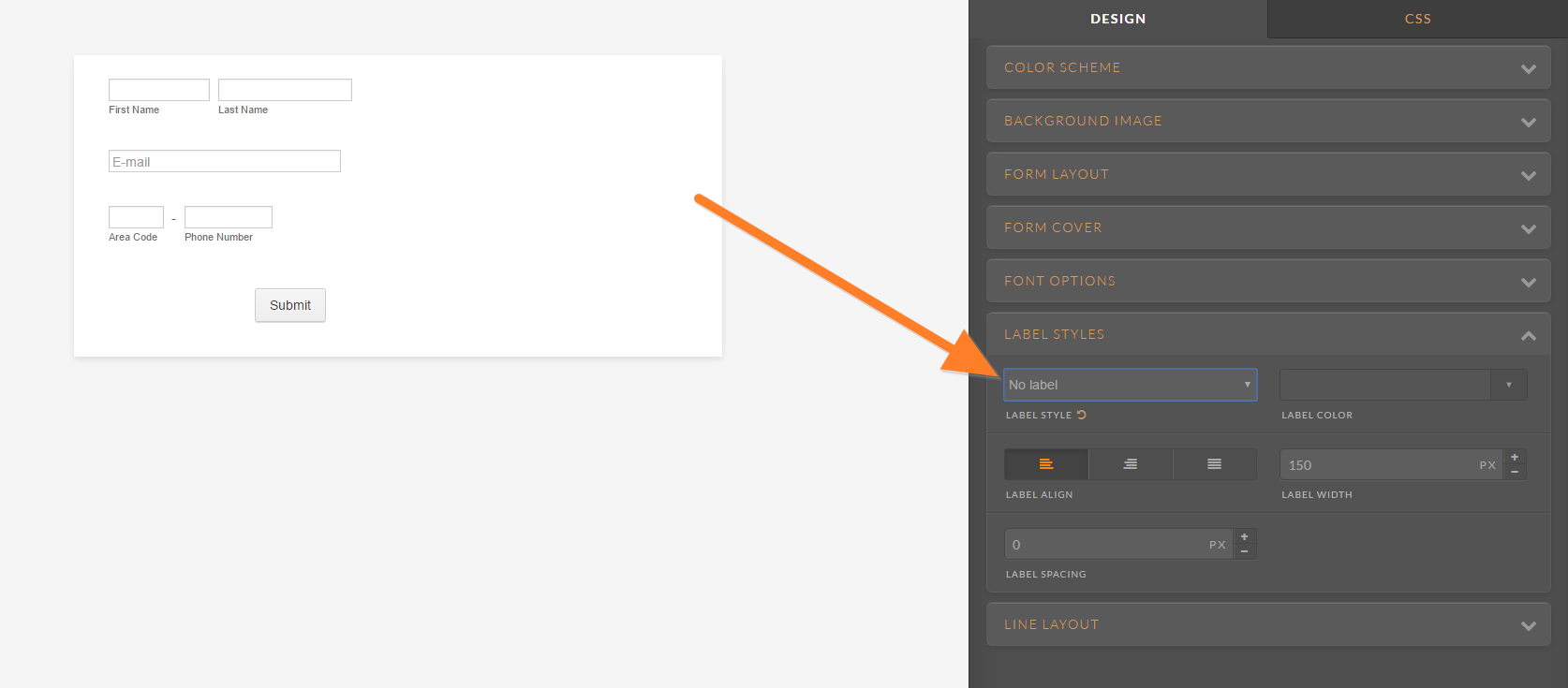 Form fields not visible in MailChimp integration Image 1 Screenshot 30